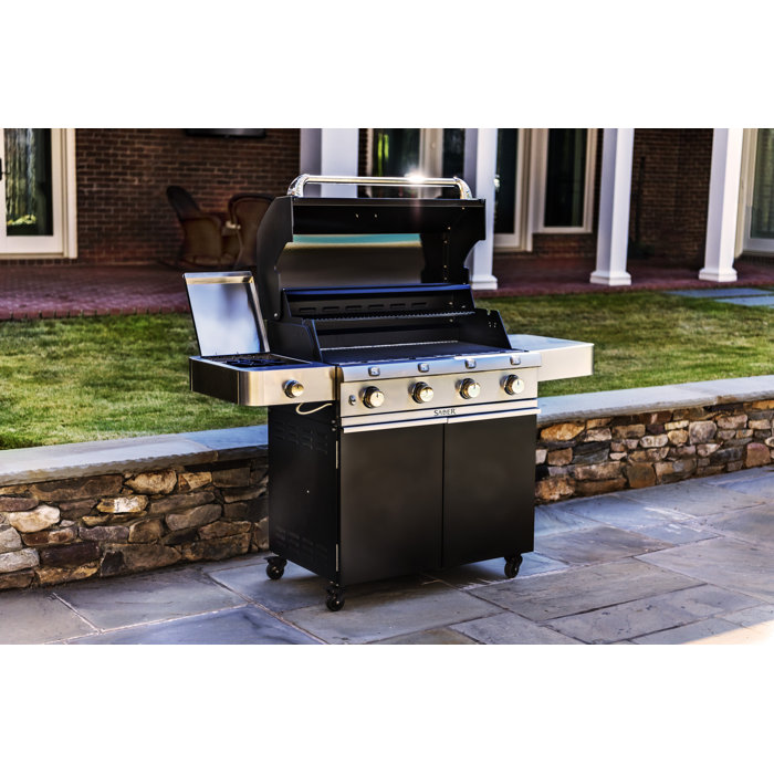 SABERGrills Cast Cart Gas and Charcoal Grill | Wayfair SABERGrills Cast Cart Gas and Charcoal Grill | Wayfair
